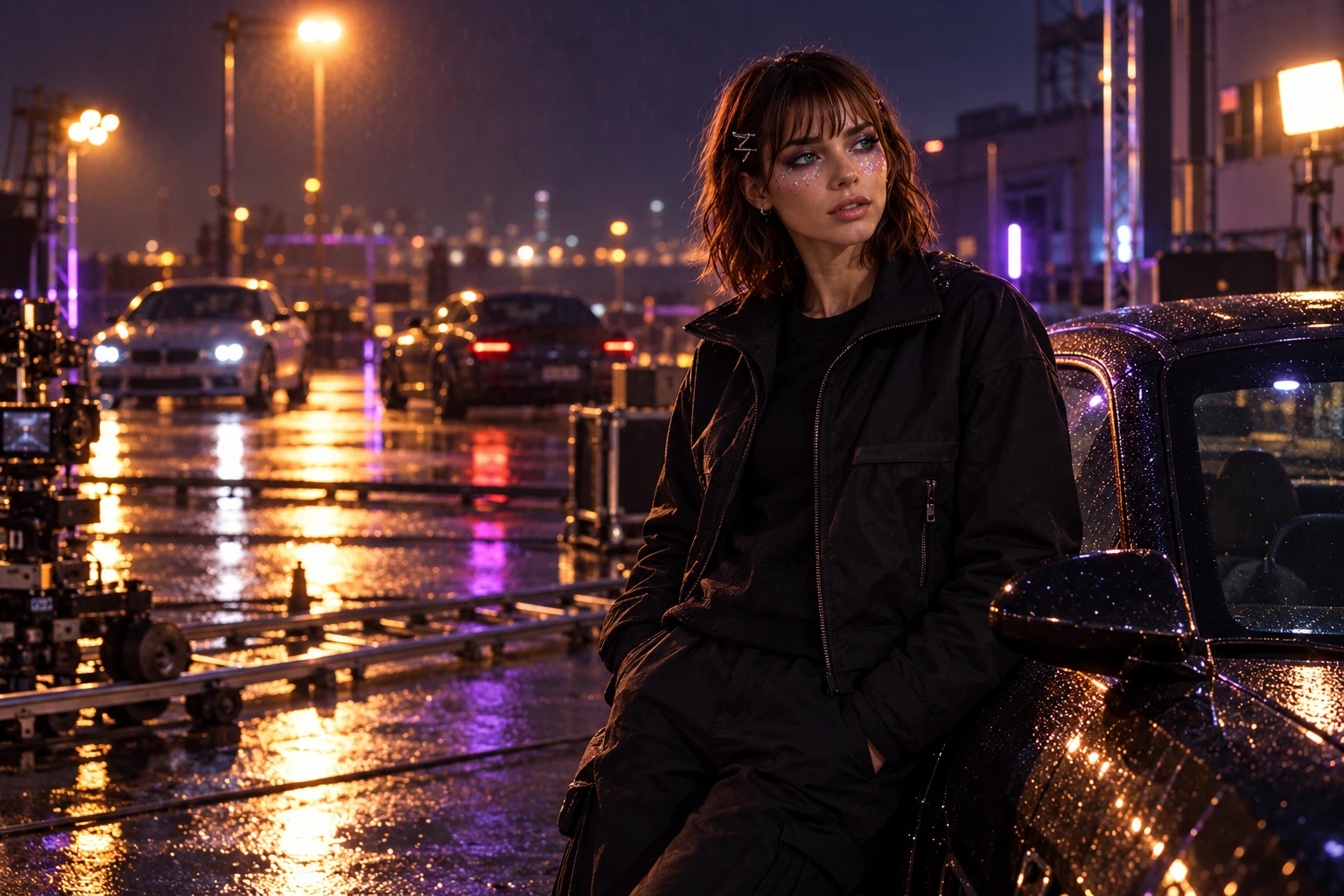 Drei Autos, eine Nacht: filmisches Erzählen mit AIRA-FLOW